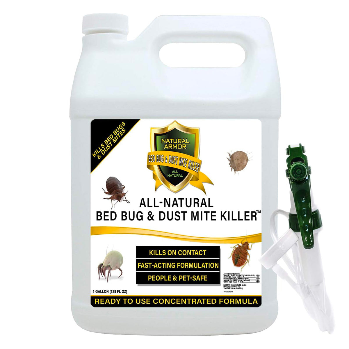 Bed Bug & Dust Mite Killer™ – Natural Armor