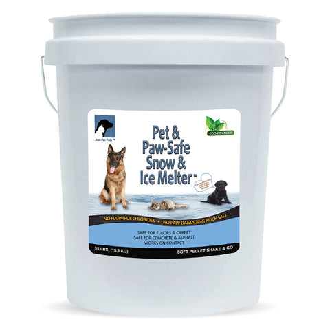 Just For Pets Snow & Ice Melter - 35lb Bucket