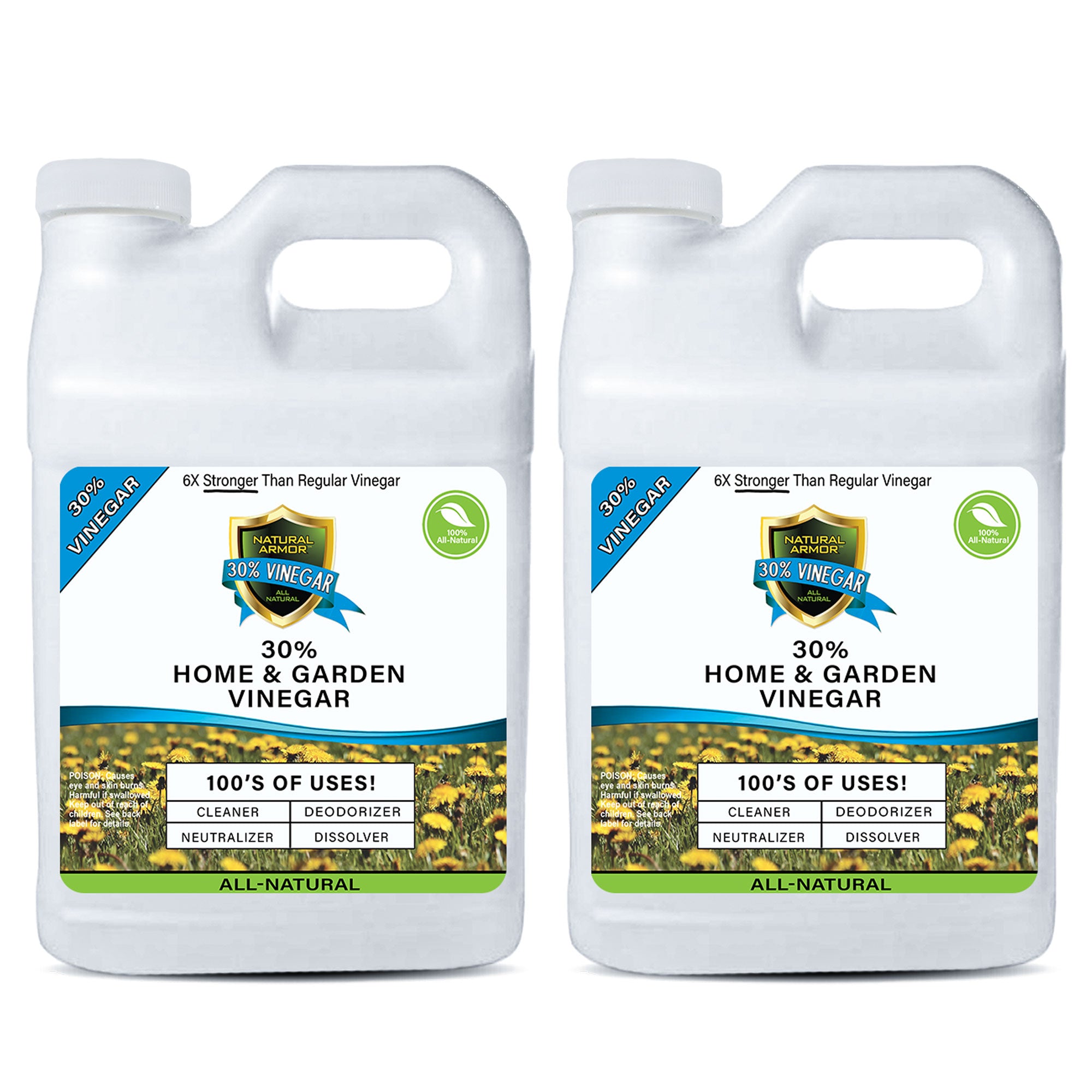 30% Vinegar - Case of (2)2.5 GALLONS