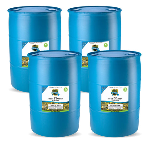 30% Vinegar - (4) 55 GALLON DRUMS - FREE SHIPPING