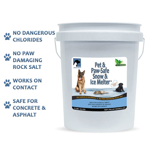 Just For Pets Snow & Ice Melter - 15lb Bucket
