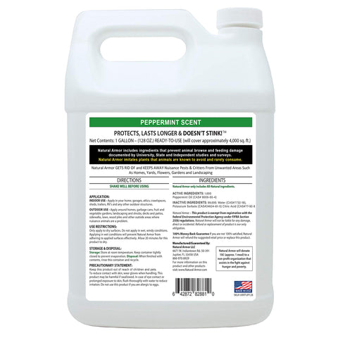 Animal Repellent - Peppermint Spray GALLON (128 Oz.)
